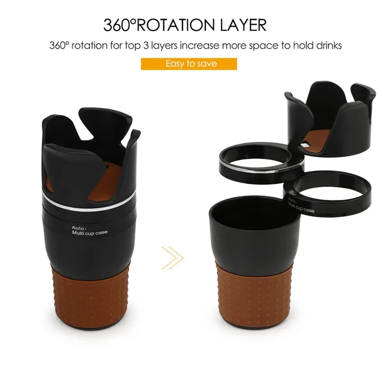 Car Cup Holders Car-styling Car Truck Drink Water Cup Bottle Can Holder Door Mount Stand ABS Rubber Drinks Holders