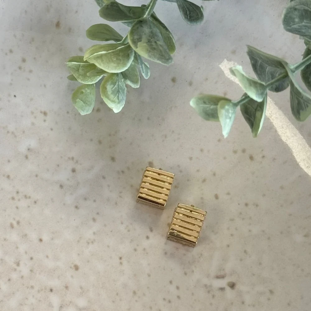 Earrings - Box Huggies