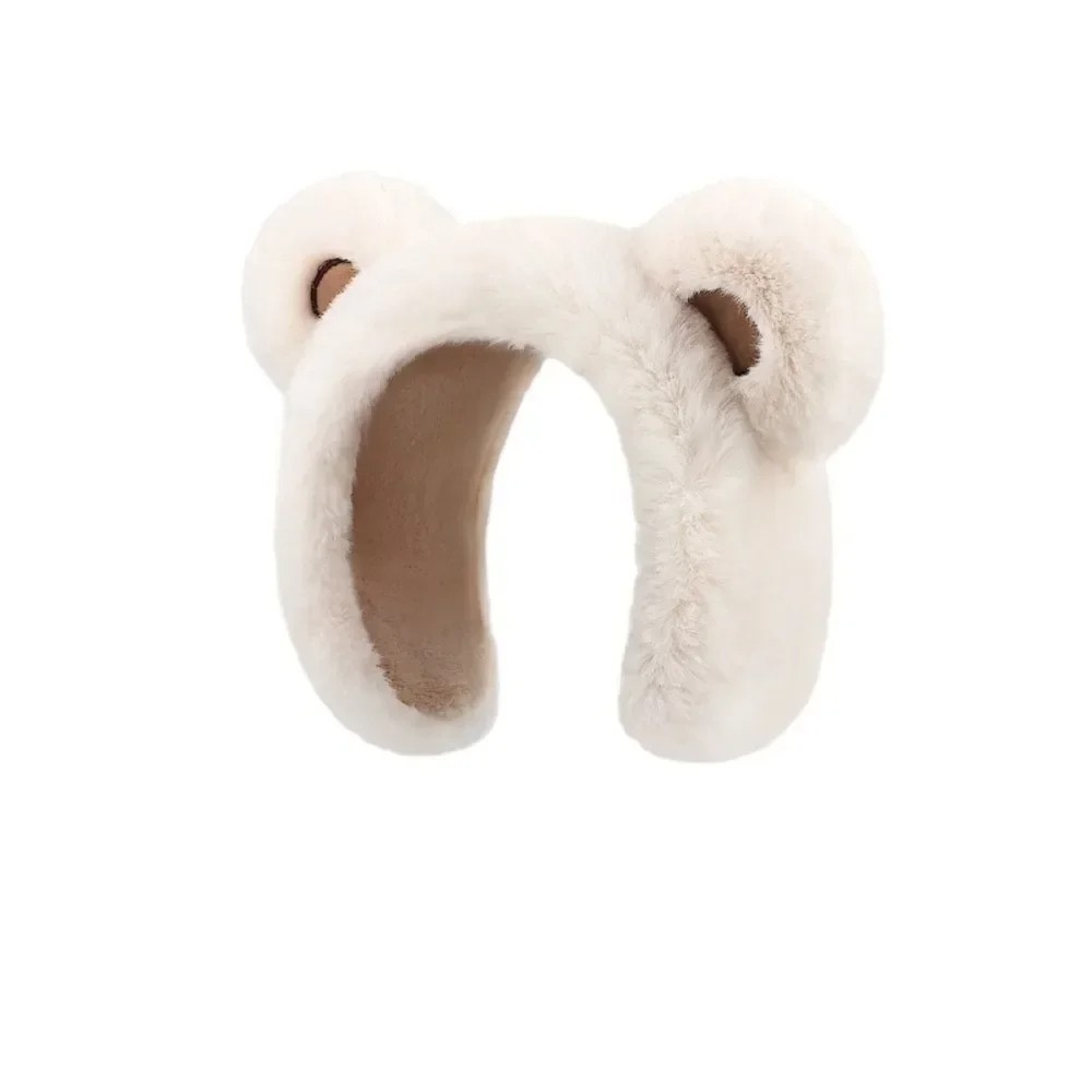Womens Earmuffs Cartoon Little Bear Warm Earmuffs Winter