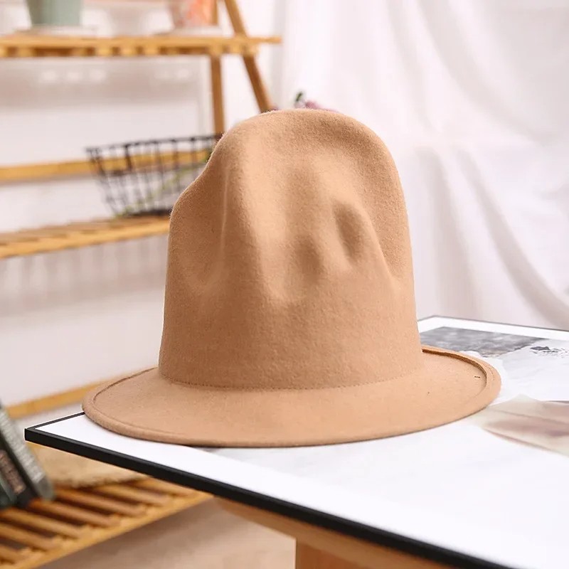 Hat Felt Fedora Hat for Women & Men