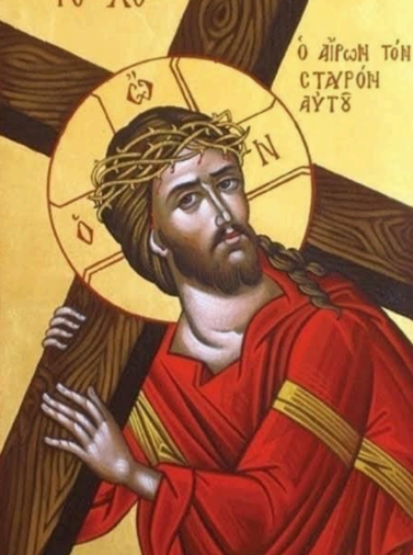 Jess lleva la cruz por ti / Jesus carries the cross for you