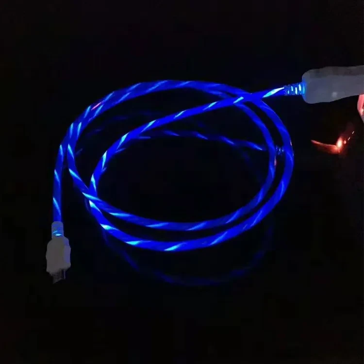 1M led charging cable