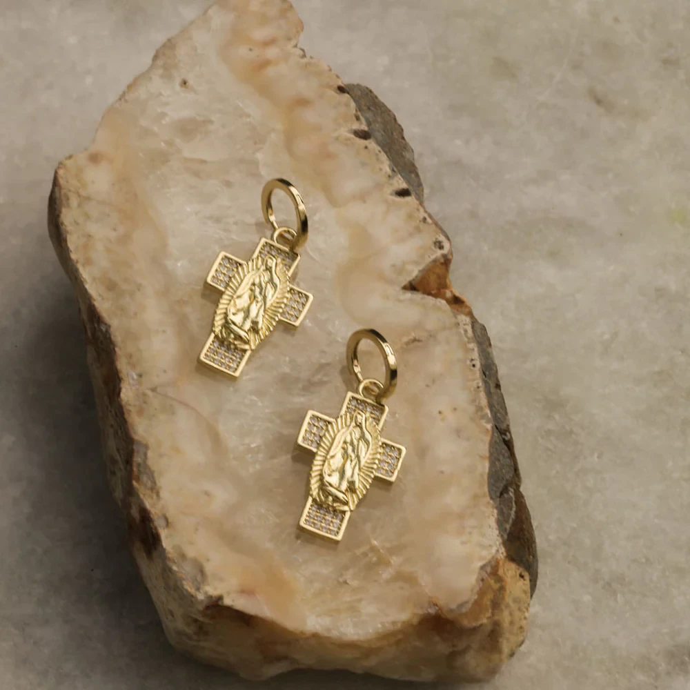 Earrings - Seraph Symbol - Cross