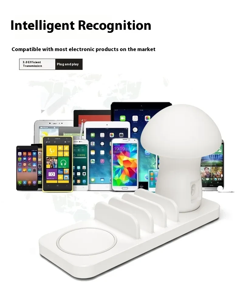 3-port Charger Bracket Fast Charging Base