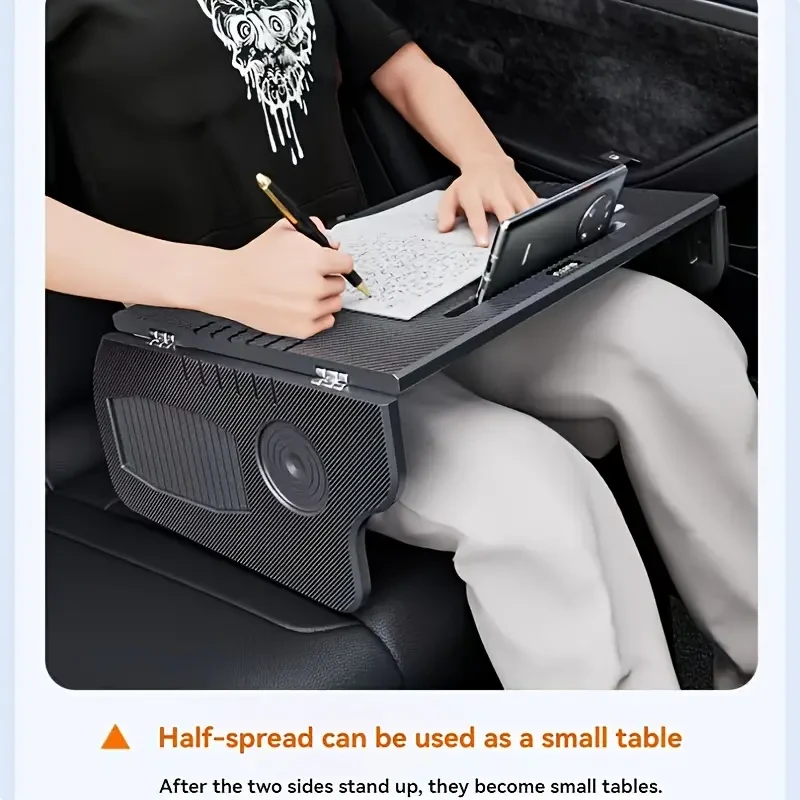 Compact Folding Car Desk For Model 3 & Y