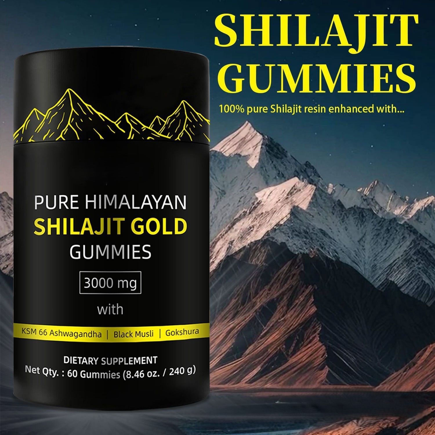 Pure Shilajit Gummies