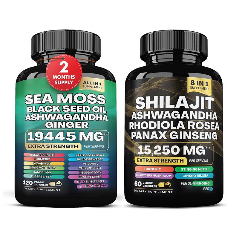 Sea Moss Shilajit Suplemen Bundle