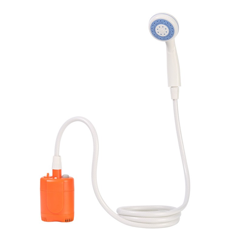 Portable Camping Shower Outdoor USB Rechargeable Electric Shower Pump for Camping Car Washing Gardening Pet Cleaning