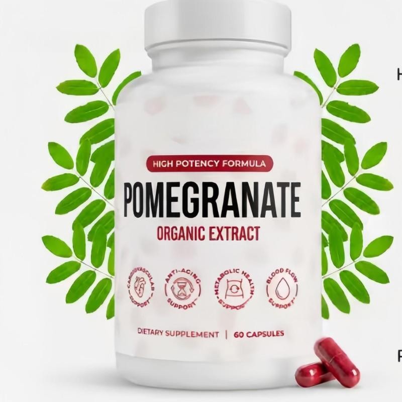 Organic Pomegranate Extract Capsules