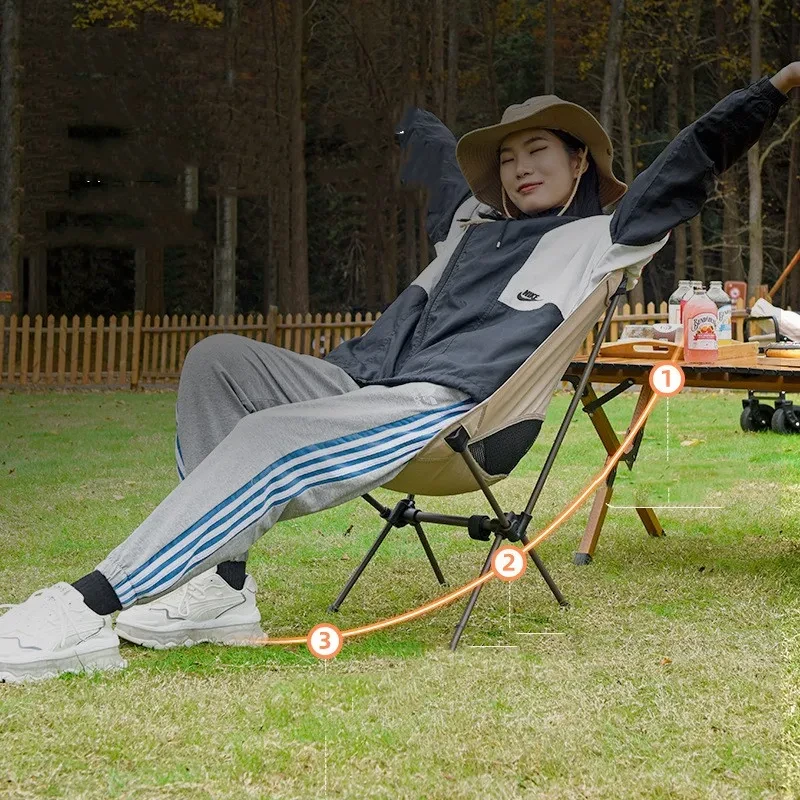 Lightweight Ergonomic Camping Chair