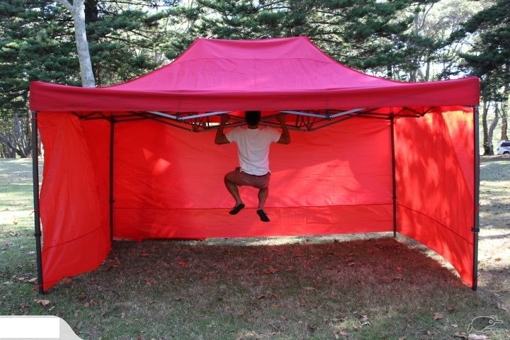 Heavy Duty Pop-Up Gazebo Marquee Tent 3m x 4.5m with Side Walls - Easy Setup & Portable Outdoor Canopy