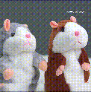 Talking Hamster Plush Toy