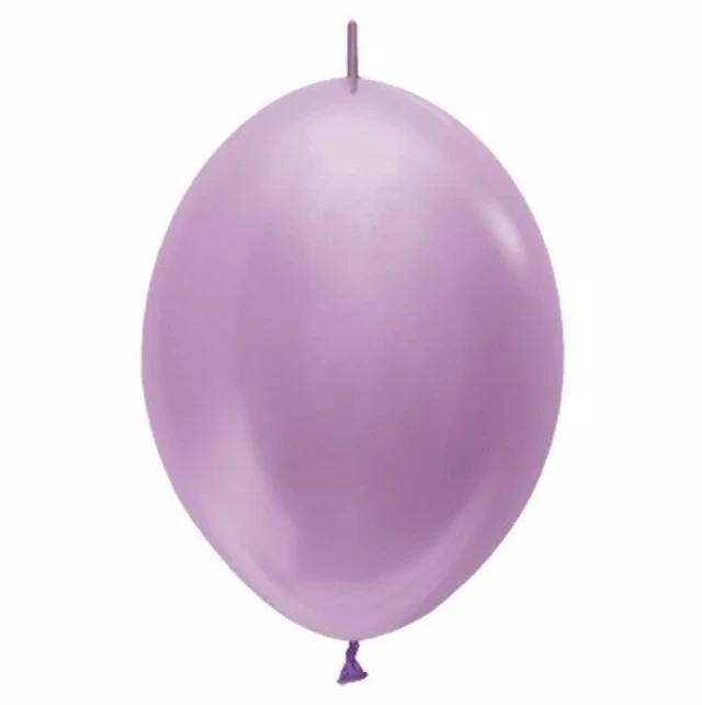28cm Link O Loon Pearl Satin Lilac - Pack of 25