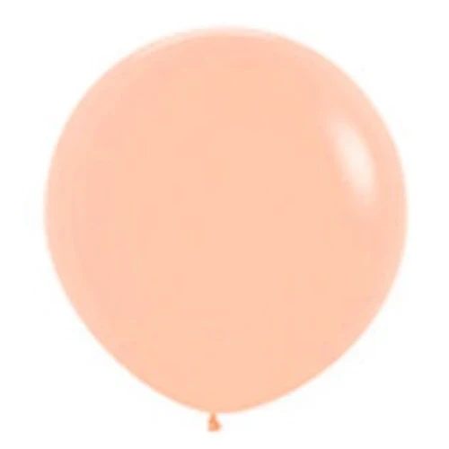 90cm Fashion Peach Blush Latex Balloons - Pack of 2