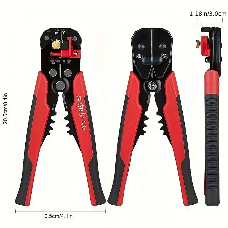 5-in-1 Multifunctional Wire Stripper  Automatic Wire Stripper, Cutting Crimping Pliers, Disassembly Tool