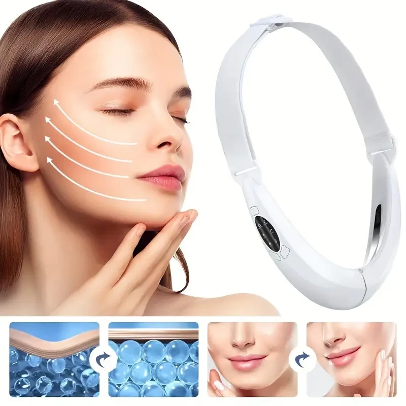 Double Chin Reducer Machine - V Line Face Lift Massager, Portable Shaping Facial Massager