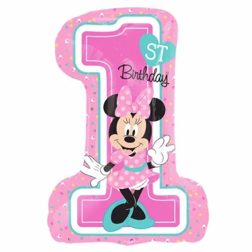 Shape Minnie 1st Birthday Fun To Be One